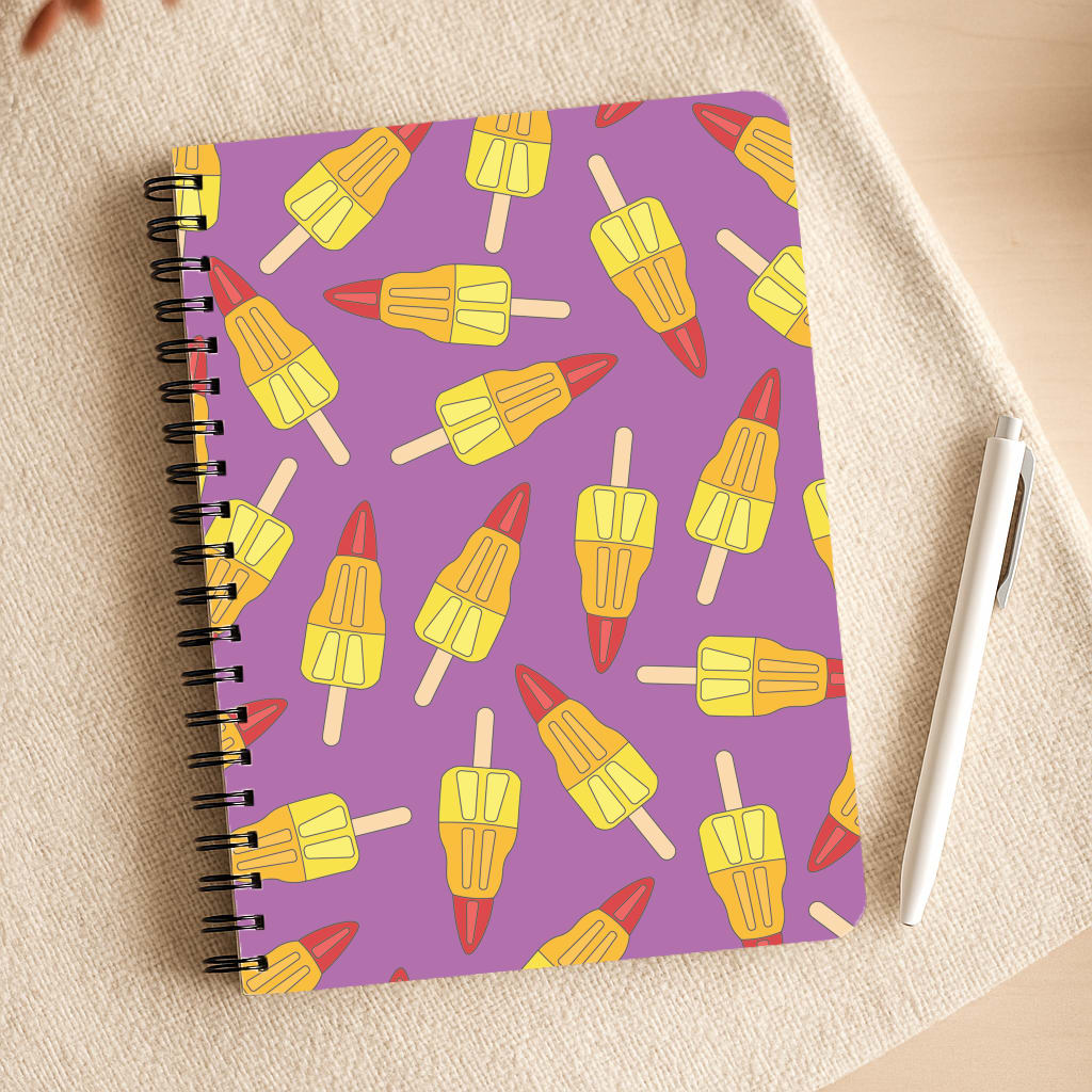 Rockets - Ice Cream Patterns Notepad