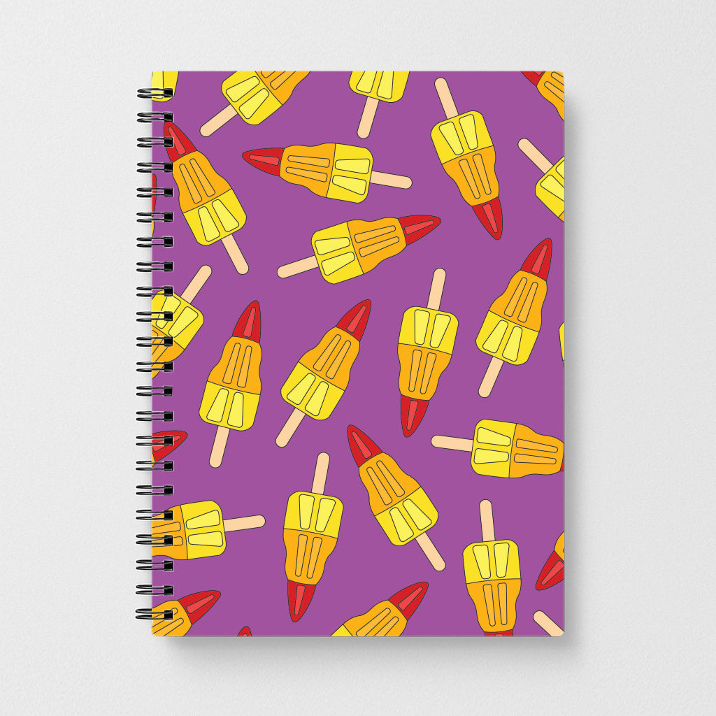 Rockets - Ice Cream Patterns Notebook