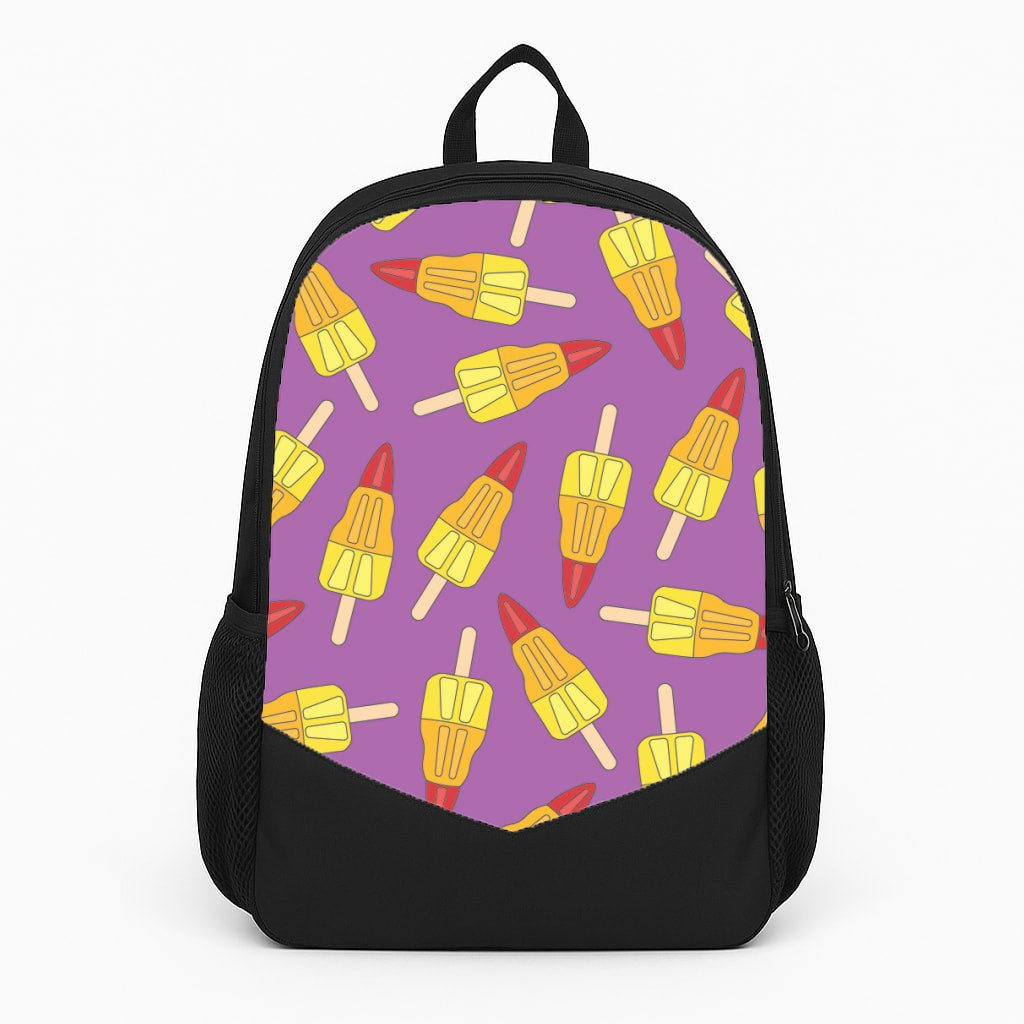 Rockets - Ice Cream Patterns Large Backpack