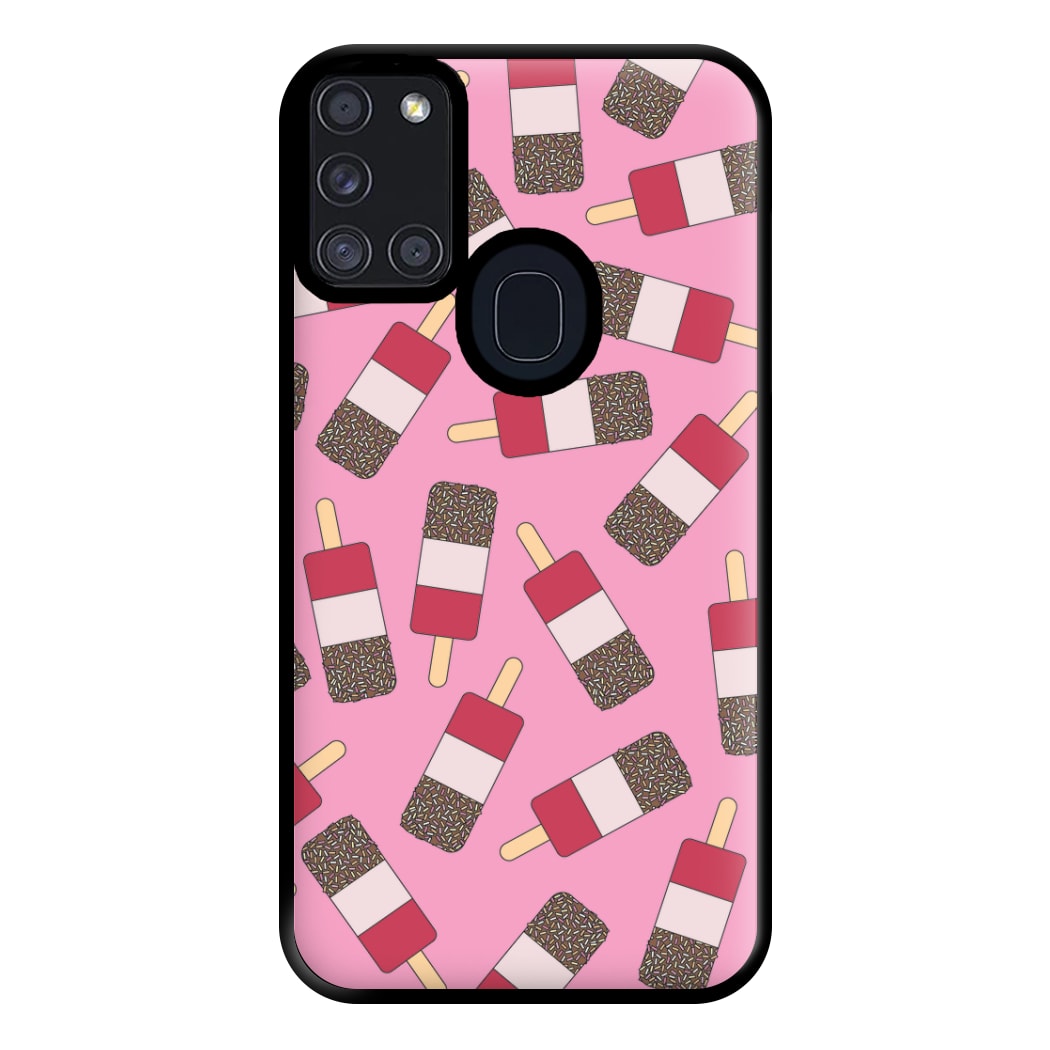 Fab - Ice Cream Patterns Phone Case for Galaxy A21s