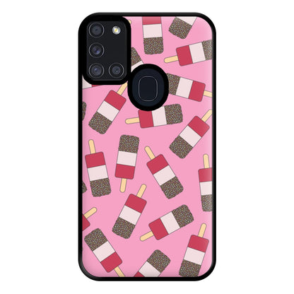 Fab - Ice Cream Patterns Phone Case for Galaxy A21s