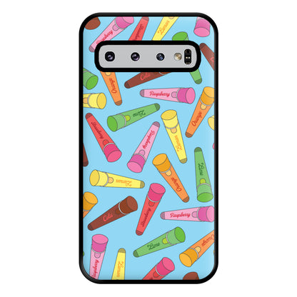 Ice Pop - Ice Cream Patterns Phone Case for Galaxy S10 Plus