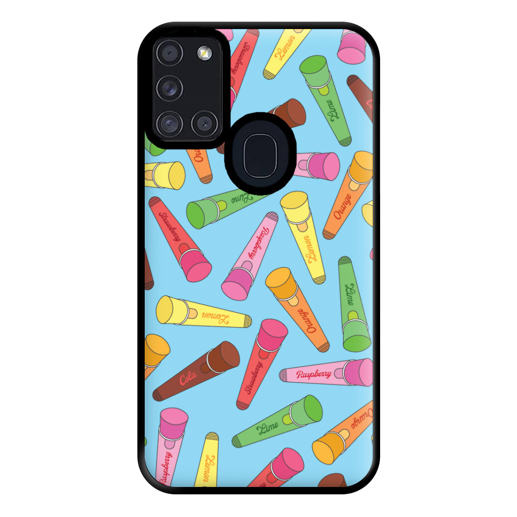 Ice Pop - Ice Cream Patterns Phone Case for Galaxy A21s