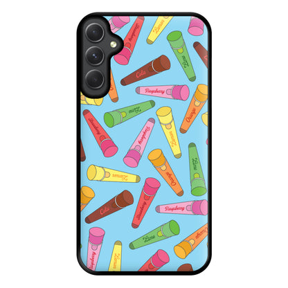 Ice Pop - Ice Cream Patterns Phone Case for Galaxy A34