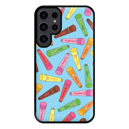 Ice Pop - Ice Cream Patterns Phone Case for Galaxy S23 Ultra