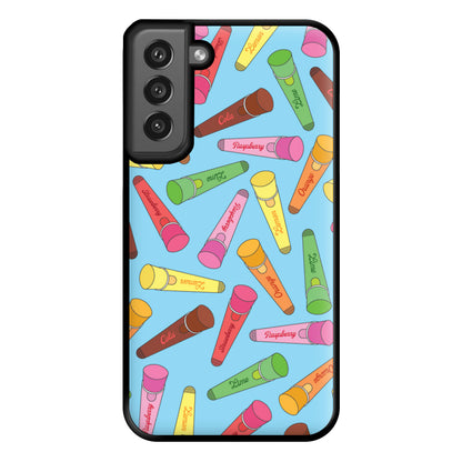 Ice Pop - Ice Cream Patterns Phone Case for Galaxy S21FE