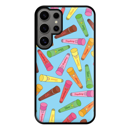 Ice Pop - Ice Cream Patterns Phone Case for Galaxy S24 Ultra