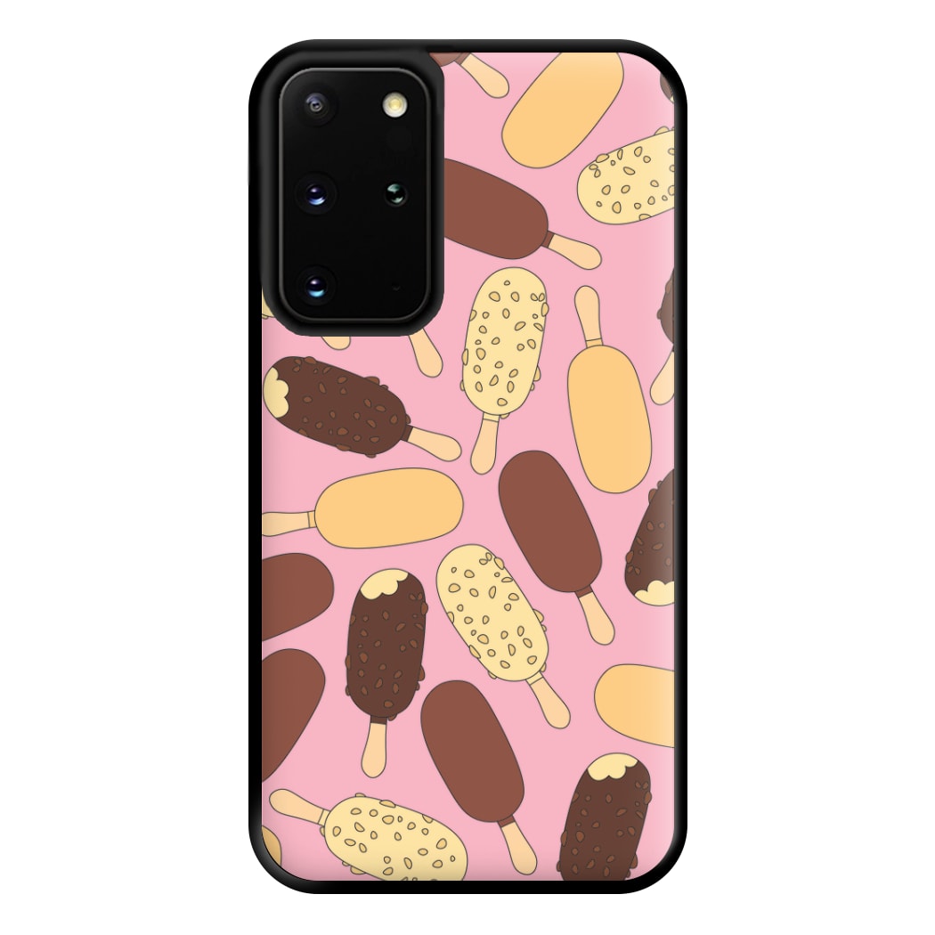 Chocolate Ice Cream Lollys - Summer Phone Case for Galaxy S20 Plus