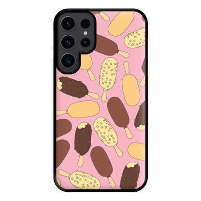 Chocolate Ice Cream Lollys - Summer Phone Case for Galaxy S23 Ultra