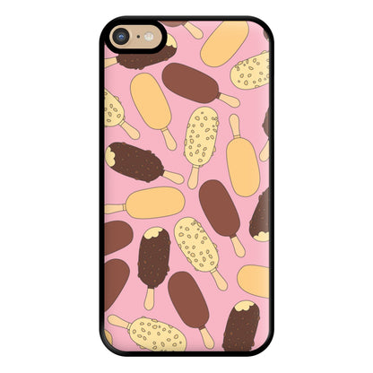 Chocolate Ice Cream Lollys - Summer Phone Case for iPhone 6 Plus / 7 Plus / 8 Plus