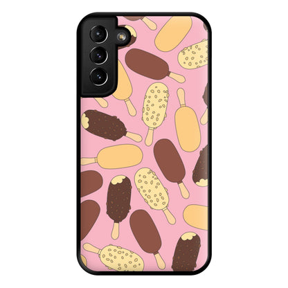 Chocolate Ice Cream Lollys - Summer Phone Case for Galaxy S21 Plus