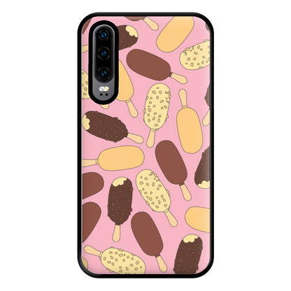 Chocolate Ice Cream Lollys - Summer Phone Case for Huawei P30