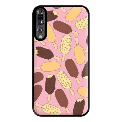 Chocolate Ice Cream Lollys - Summer Phone Case for Huawei P20 Pro