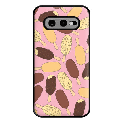 Chocolate Ice Cream Lollys - Summer Phone Case for Galaxy S10e