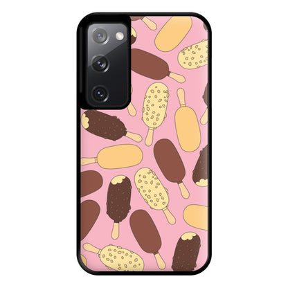 Chocolate Ice Cream Lollys - Summer Phone Case for Galaxy S20FE