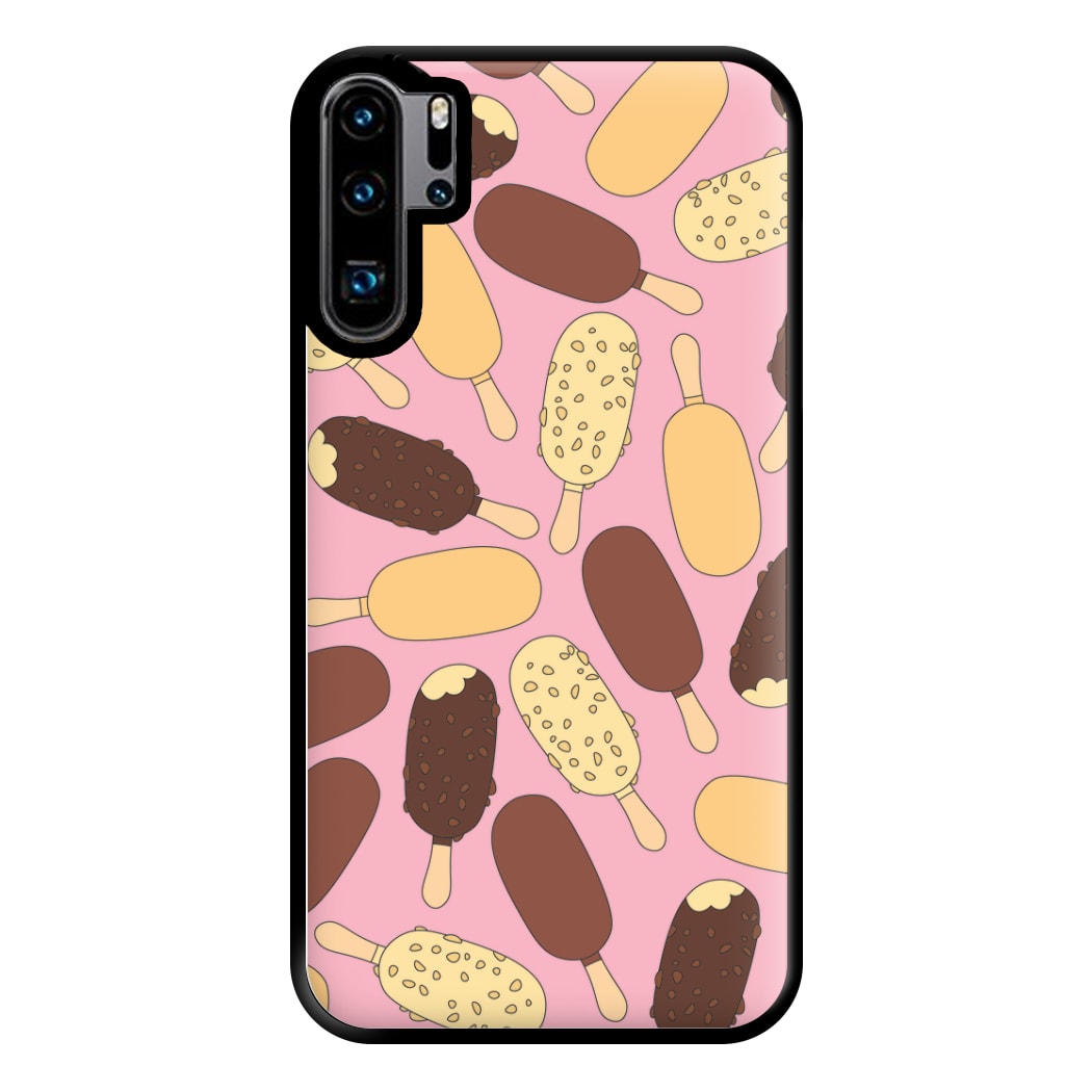 Chocolate Ice Cream Lollys - Summer Phone Case for Huawei P30 Pro