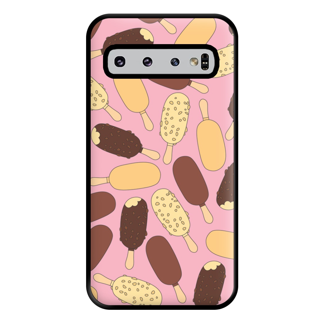 Chocolate Ice Cream Lollys - Summer Phone Case for Galaxy S10 Plus