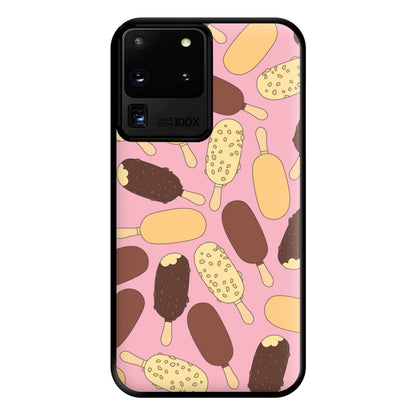 Chocolate Ice Cream Lollys - Summer Phone Case for Galaxy S20 Ultra