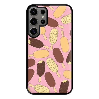 Chocolate Ice Cream Lollys - Summer Phone Case for Galaxy S24 Ultra