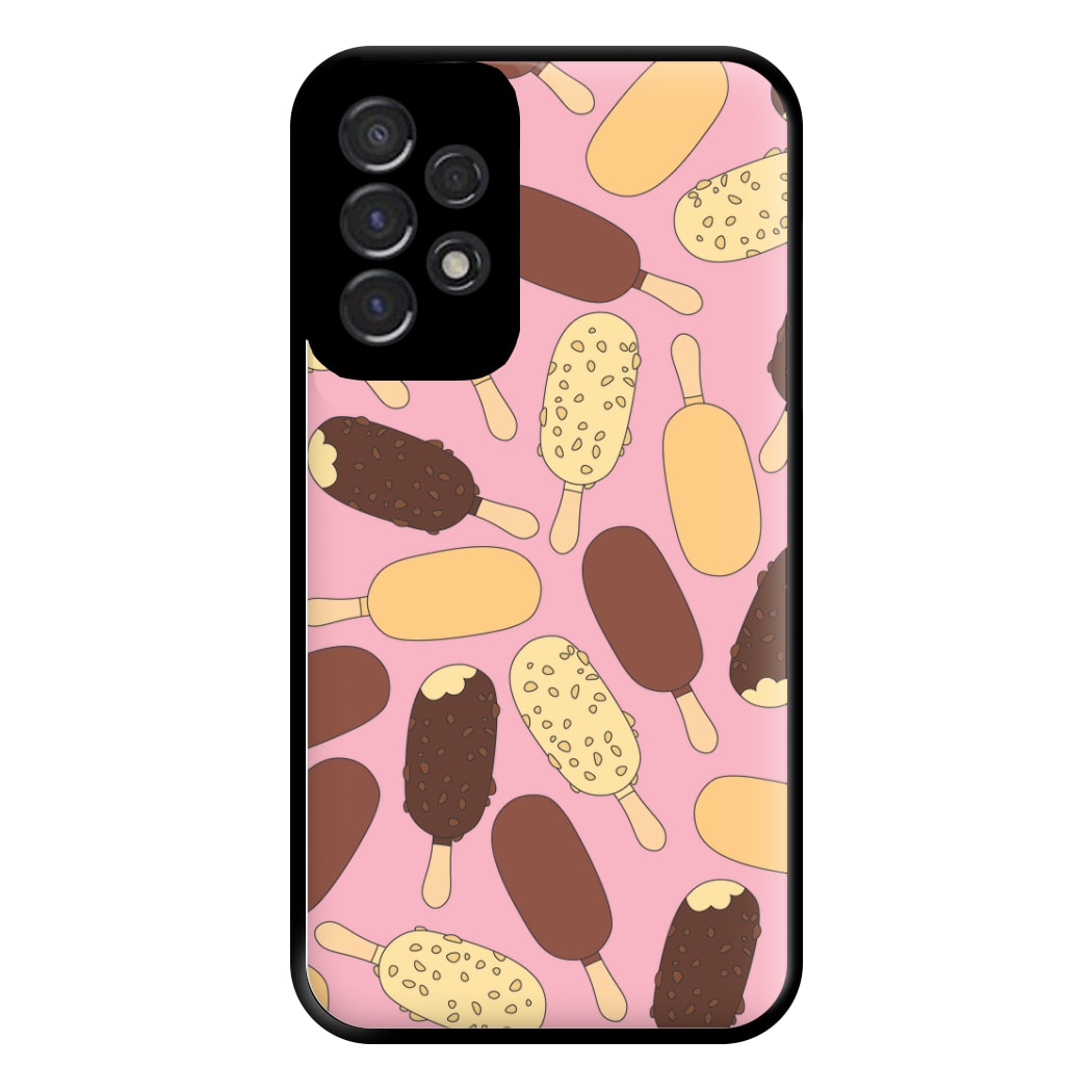 Chocolate Ice Cream Lollys - Summer Phone Case for Galaxy A53