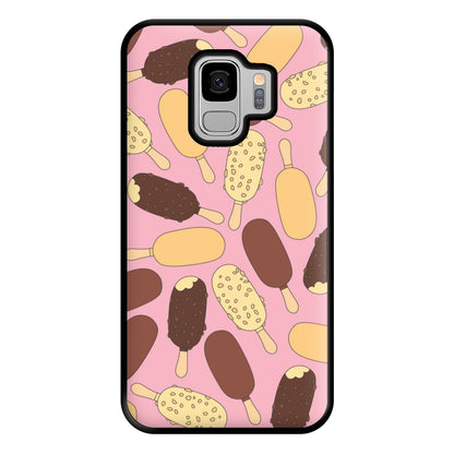 Chocolate Ice Cream Lollys - Summer Phone Case for Galaxy S9 Plus