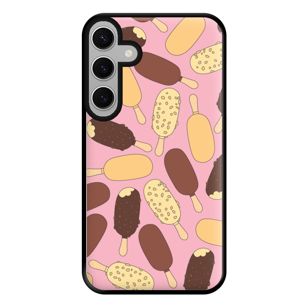 Chocolate Ice Cream Lollys - Summer Phone Case for Galaxy S24FE