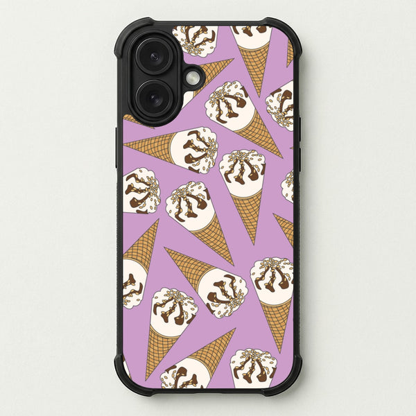 Netto - Ice Cream Patterns Phone Case — Bumper case