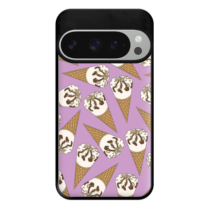 Netto - Ice Cream Patterns Phone Case for Google Pixel 9 Pro XL