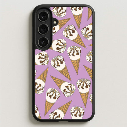 Netto - Ice Cream Patterns Phone Case for Galaxy S25FE