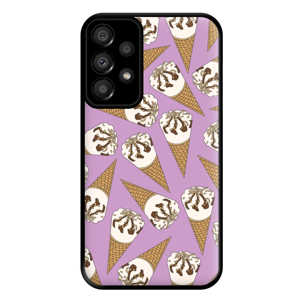 Netto - Ice Cream Patterns Phone Case for Galaxy A33