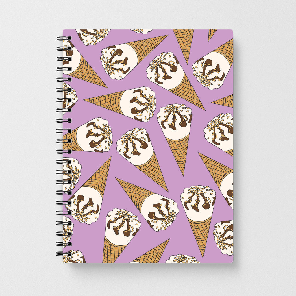 Netto - Ice Cream Patterns Notebook