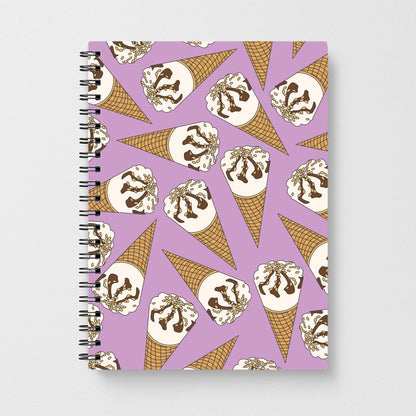Netto - Ice Cream Patterns Notebook