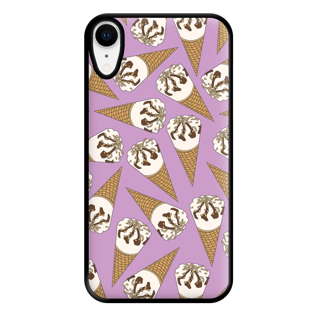 Netto - Ice Cream Patterns Phone Case for iPhone XR