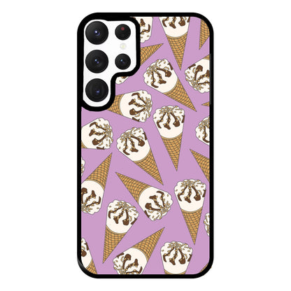 Netto - Ice Cream Patterns Phone Case for Galaxy S22 Ultra