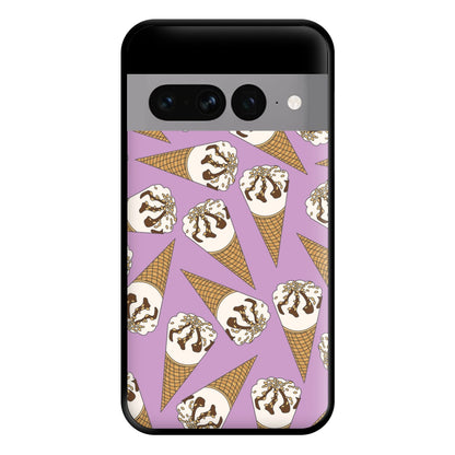 Netto - Ice Cream Patterns Phone Case for Google Pixel 7 Pro