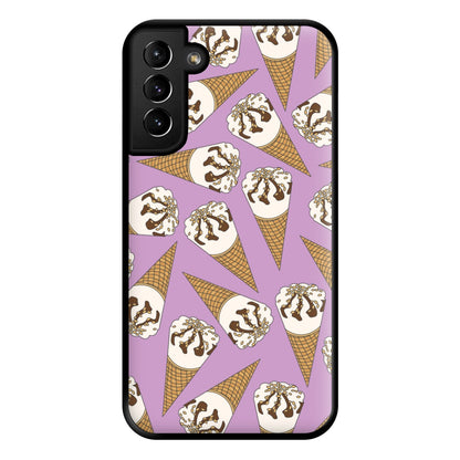 Netto - Ice Cream Patterns Phone Case for Galaxy S21 Plus