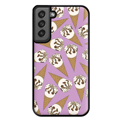 Netto - Ice Cream Patterns Phone Case for Galaxy S21FE