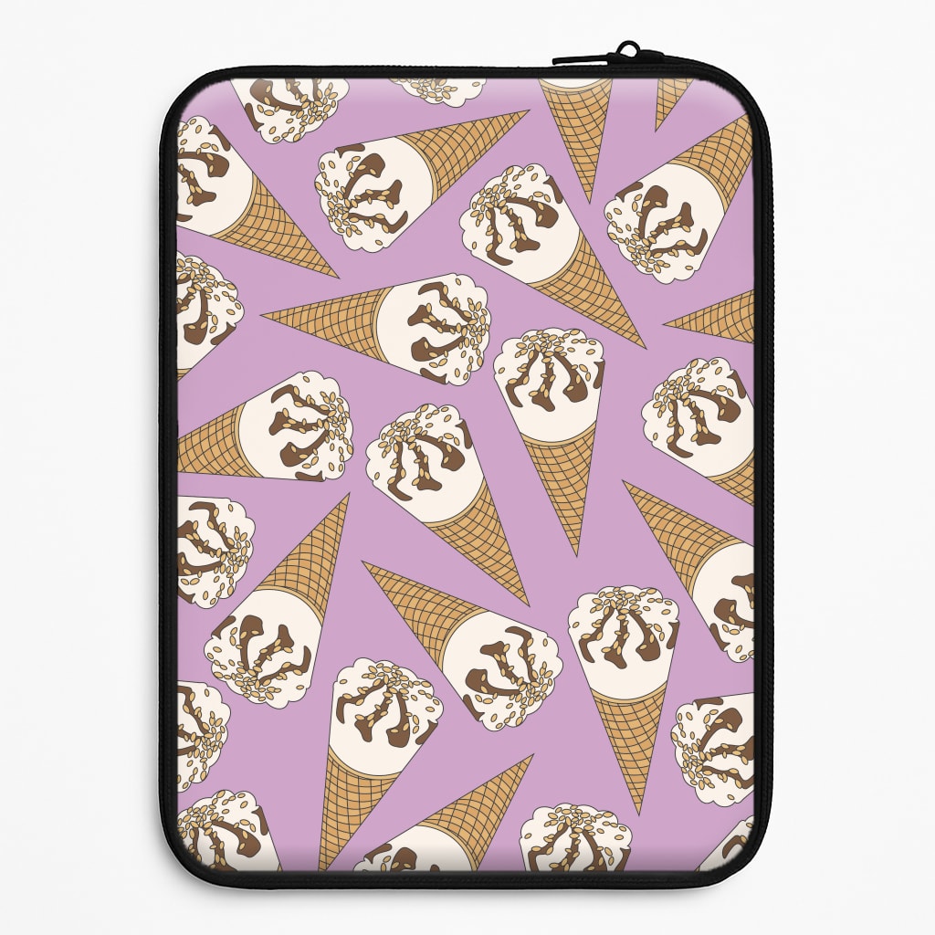 Netto - Ice Cream Patterns Universal Laptop Sleeve