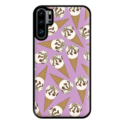 Netto - Ice Cream Patterns Phone Case for Huawei P30 Pro