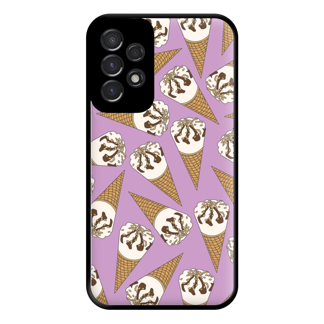 Netto - Ice Cream Patterns Phone Case for Galaxy A53