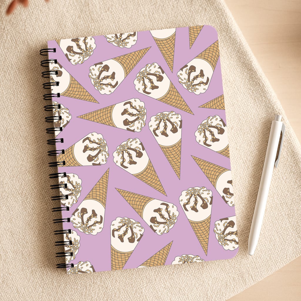 Netto - Ice Cream Patterns Notepad