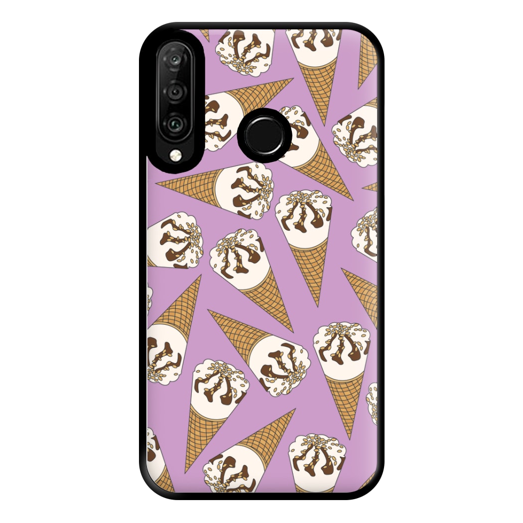 Netto - Ice Cream Patterns Phone Case for Huawei P30 Lite