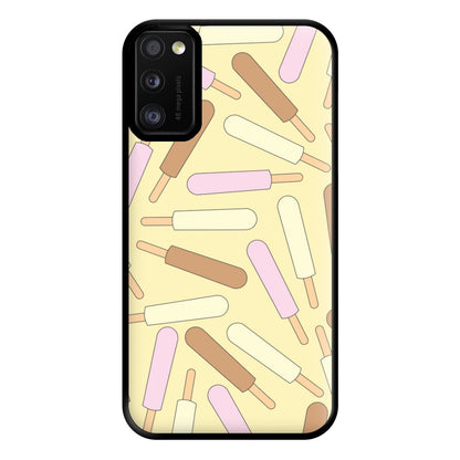 Milk Pops - Ice Cream Patterns Phone Case for Galaxy A41