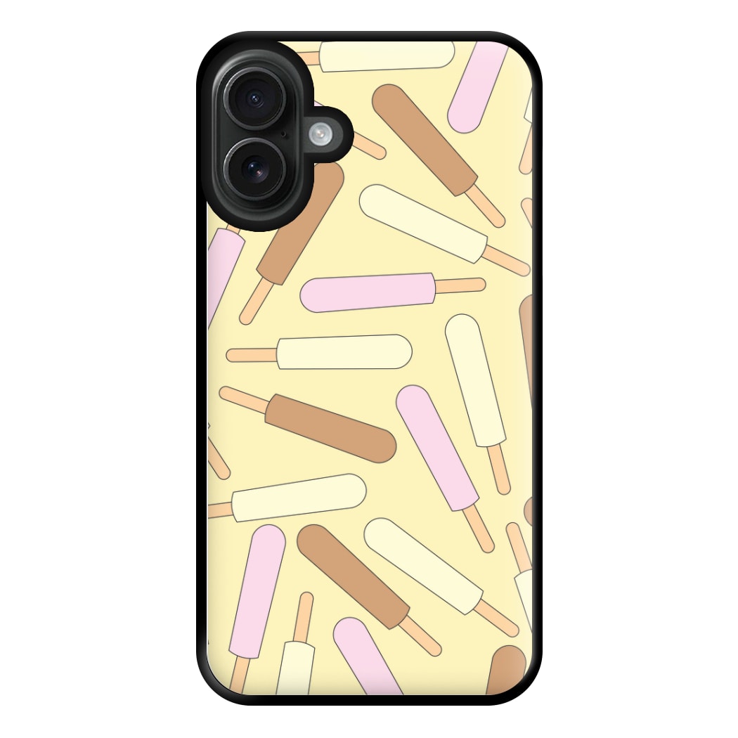 Milk Pops - Ice Cream Patterns Phone Case for iPhone 16 Plus