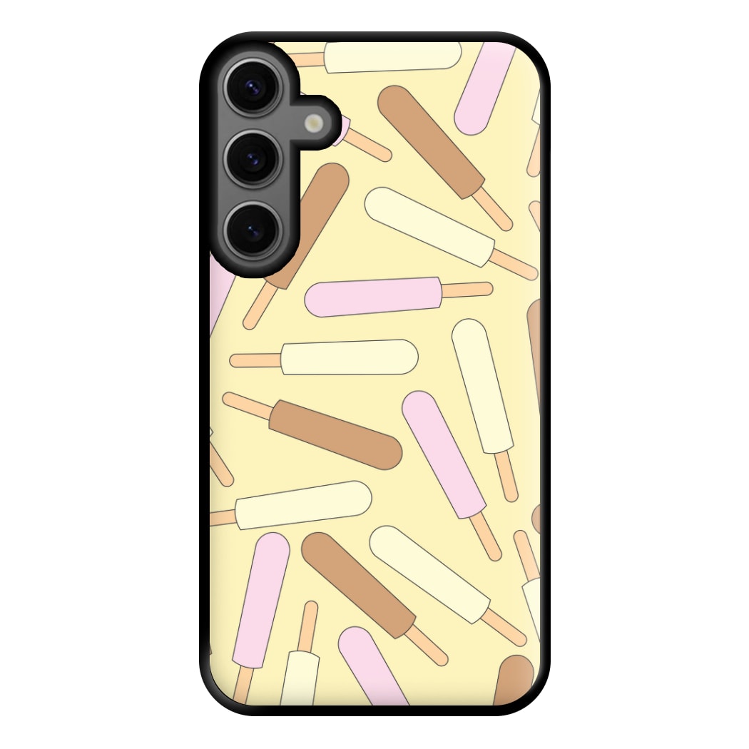 Milk Pops - Ice Cream Patterns Phone Case for Galaxy S23FE