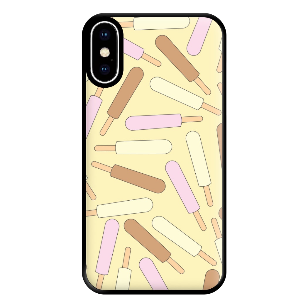 Milk Pops - Ice Cream Patterns Phone Case for iPhone XS Max