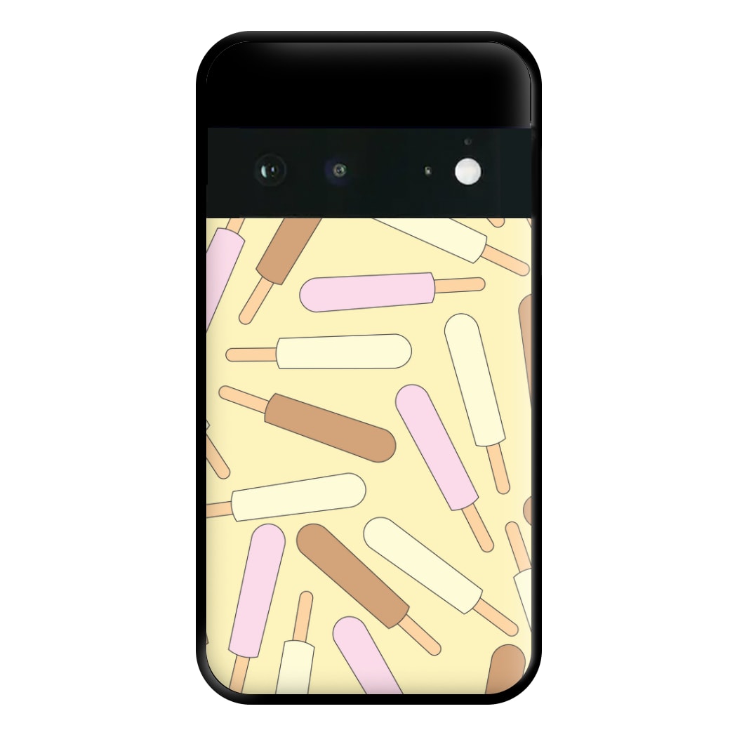 Milk Pops - Ice Cream Patterns Phone Case for Google Pixel 6a