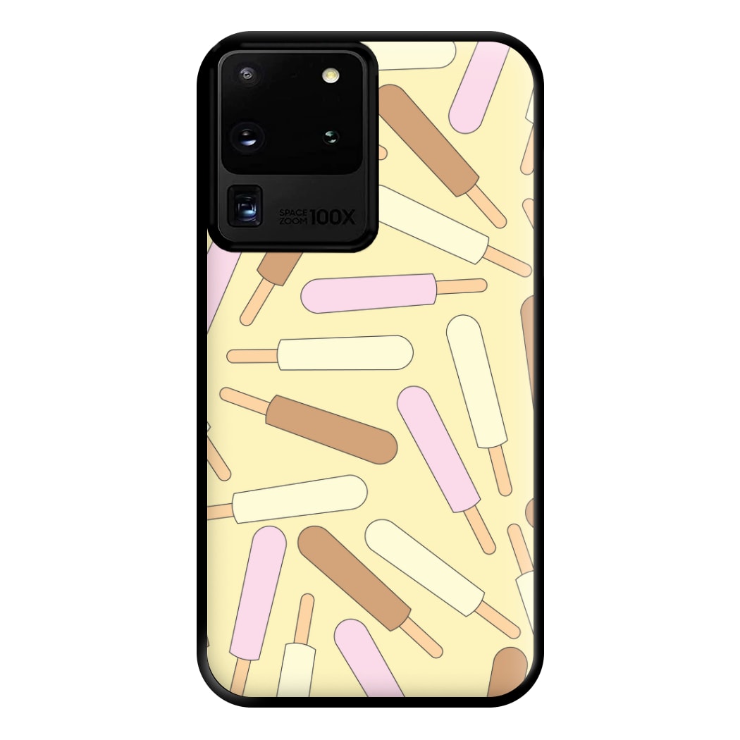 Milk Pops - Ice Cream Patterns Phone Case for Galaxy S20 Ultra