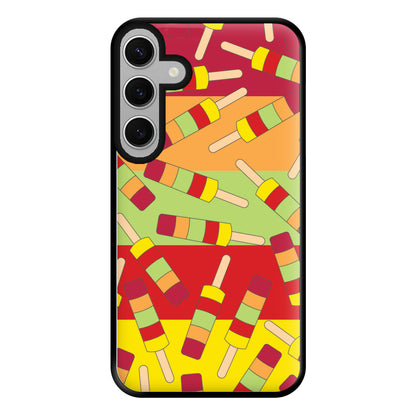 Pastels - Ice Cream Patterns Phone Case for Galaxy S24FE