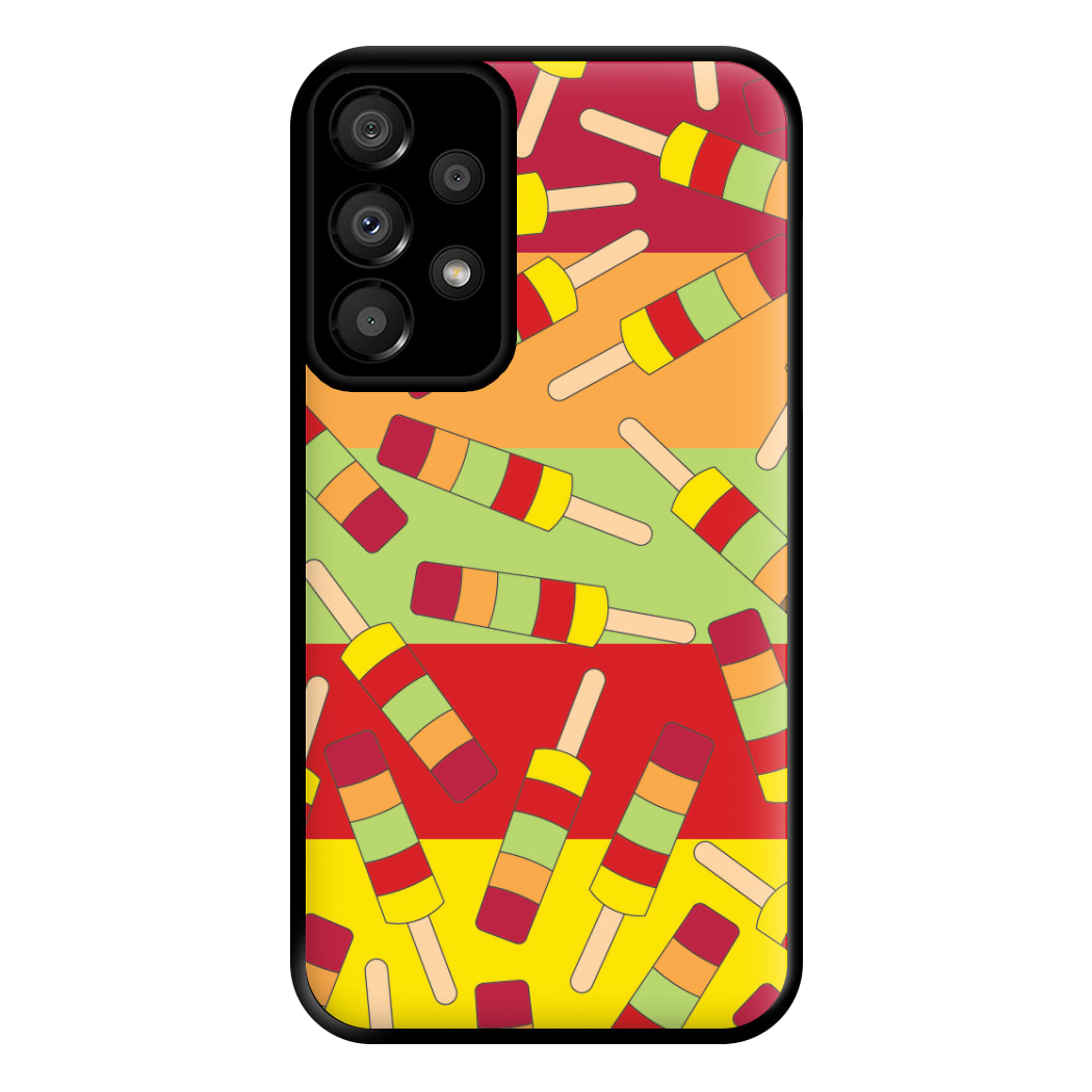 Pastels - Ice Cream Patterns Phone Case for Galaxy A33